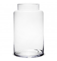 Stikla vāze burkas formā 30*17.5*17.5