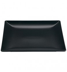 VV šķīvis MING II,melns, 30*15cm