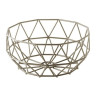 Augļu trauks Diamond pelēks stiepļu grozs- /ø 18 xh 8 cm/