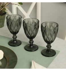 Vīna glāze /krāsaina /Rombus 320ml