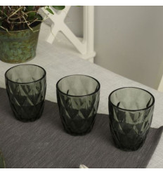 Sulas/ūdens glāze krāsaina ROMBUS 270ml