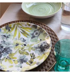Šķīvis deserta/uzkodu -/Ofelia ar dekoru/ 20cm