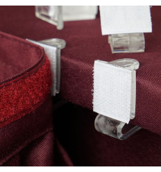 Зажим для направляющей стола с пружиной 10-50мм