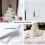 Tablecloth for cake strollers,white 0.76 * 0.93 * 0.26m