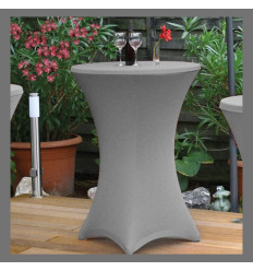 Cover gray for 4-legged standing table, Ø: 80-85cm