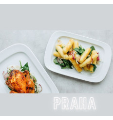 Rectangular plate 85 PRAHA 28cm