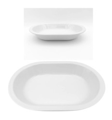 Šķīvis dziļais porc.ov. HOTEL 28.5cm