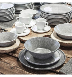 Bļoda GRANIT tumši pelēka 20 cm