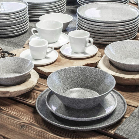 Bļoda GRANIT tumši pelēka 20 cm