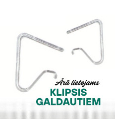 Klipsis galda bruncim 25mm-50mm