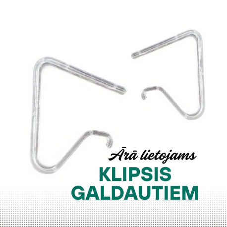 Klipsis galda bruncim 25mm-50mm