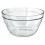 Glass bowl LAMBADA 17cm