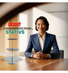 Statīvs 3 stāv. metāla Ø-12-16-22 , h-30cm