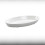 MELAMĪNA WACA ovāls trauks 325x190x45 mm Balts