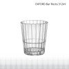 Dzēriena glāze OXFORD Bar Rocks 312ml