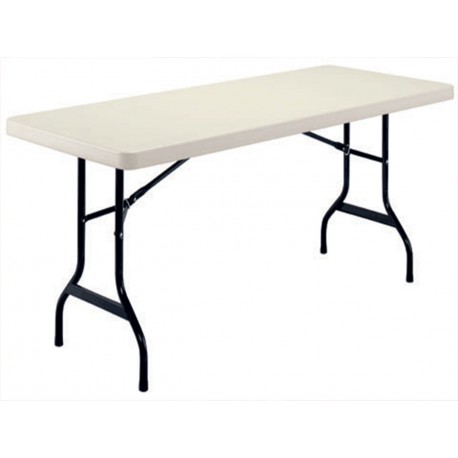 Foldable plastic table 182*77*75cm
