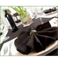 Салфетка тканевая черная 40*40