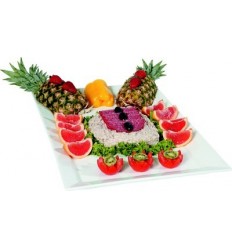 Paplāte porcelāna HENDI 57*39 cm