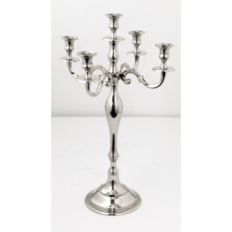 Candlestick for 5 candles, h-52cm, metal