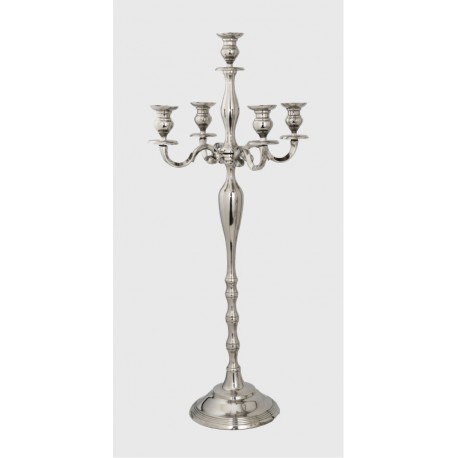 Candlestick for 5 candles, h-96cm, metal